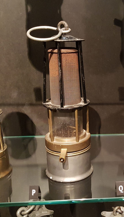 Benzinsicherheitslampe